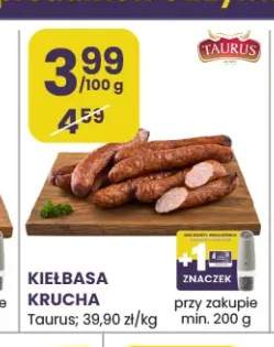 Kiełbasa krucha Taurus