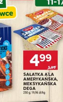 Sałatka a'la amerykańska Dega +1 wariant