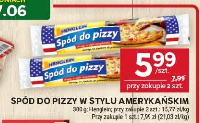 Spód do pizzy w stylu amerykańskim Henglein