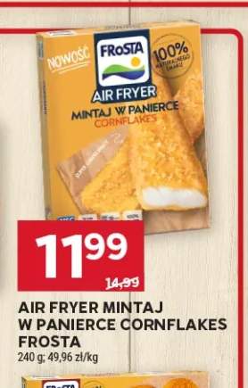 Air Fryer Mintaj w panierce cornflakes Frosta