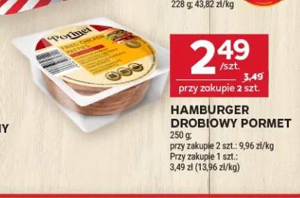 Hamburger drobiowy Pormet