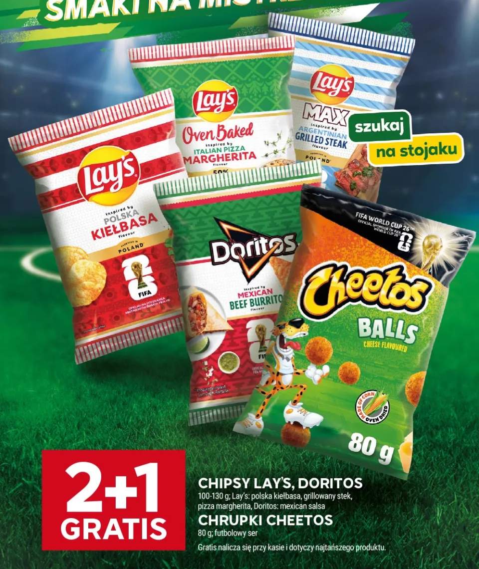 Chipsy Lay's Polska Kiełbasa +5 wariantów