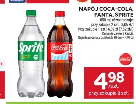 Napój Coca-Cola +2 warianty