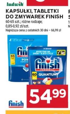 Tabletki do zmywarek Finish +1 wariant