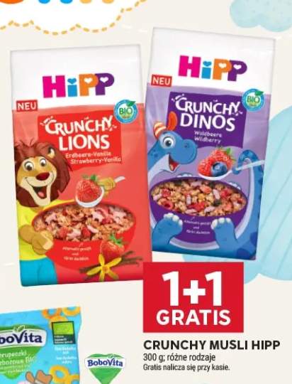 Crunchy Musli HiPP Crunchy Lions +1 wariant