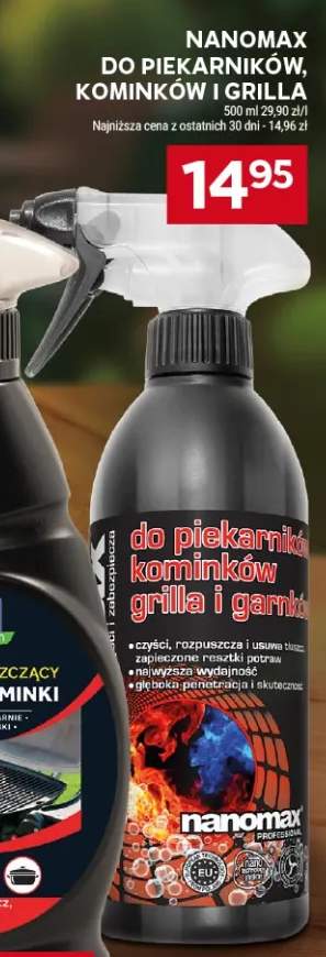 Preparat do piekarników kominków i grilla Nanomax