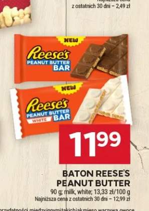 Baton Reese's Peanut Butter Bar White +1 wariant