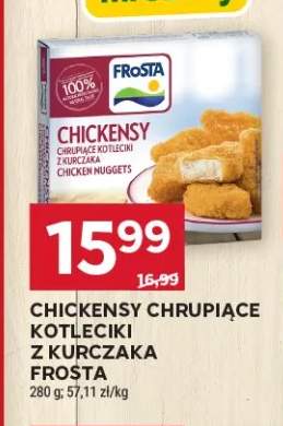 Chickensy chrupiące kotleciki z kurczaka Frosta
