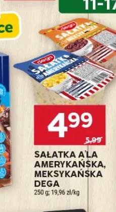 Sałatka a'la Meksykańska Dega +1 wariant