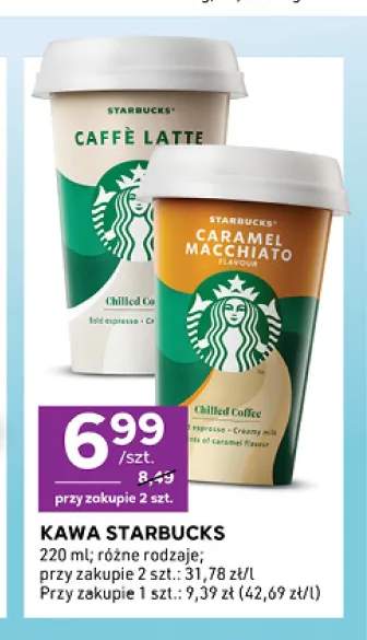 Kawa Starbucks Caffè Latte +1 wariant