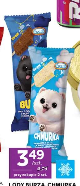 Lody Koral Chmurka +1 wariant