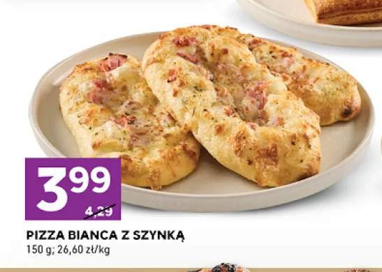 Pizza Bianca z szynką