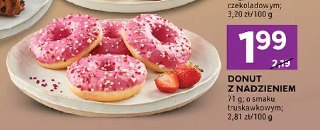 Donut z nadzieniem