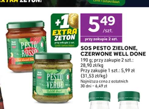 Sos pesto czerwone Well Done +1 wariant