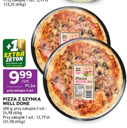 Pizza z szynką Well Done