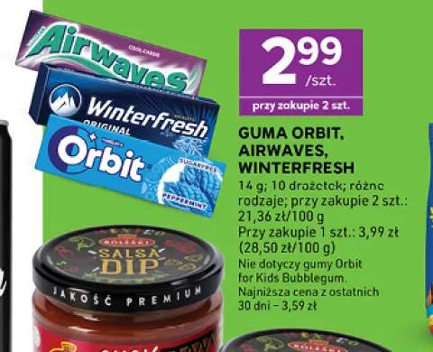 Guma do żucia Orbit +2 warianty