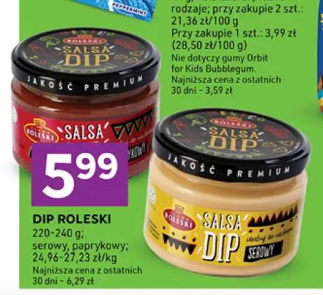 Dip Roleski paprykowy +1 wariant
