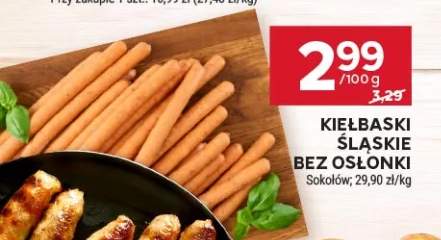 Kiełbaski śląskie bez osłonki Sokołów