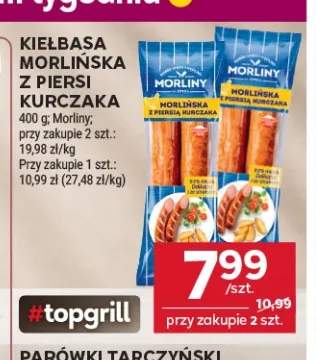 Kiełbasa Morlińska z piersi kurczaka Morliny