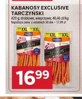 Kabanosy Exclusive drobiowe Tarczyński +1 wariant