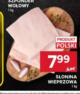 Słonina wieprzowa