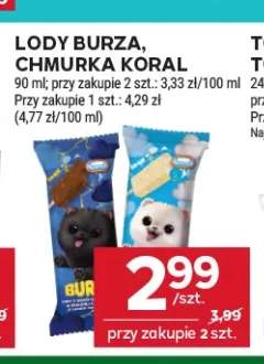 Lody Burza Koral +1 wariant