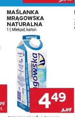 Maślanka Mrągowska naturalna