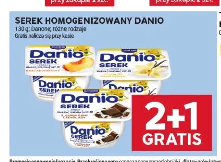 Serek homogenizowany Danio