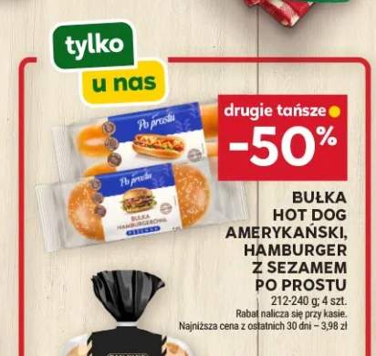 Bułka hot dog amerykański Po Prostu +1 wariant
