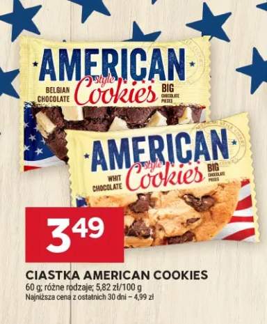 Ciastka American Cookies