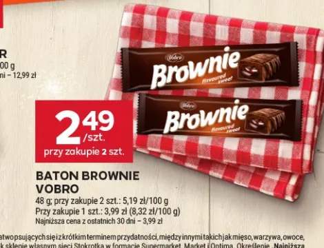 Baton Brownie Vobro
