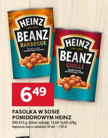Fasolka w sosie pomidorowym Heinz Barbecue +1 wariant