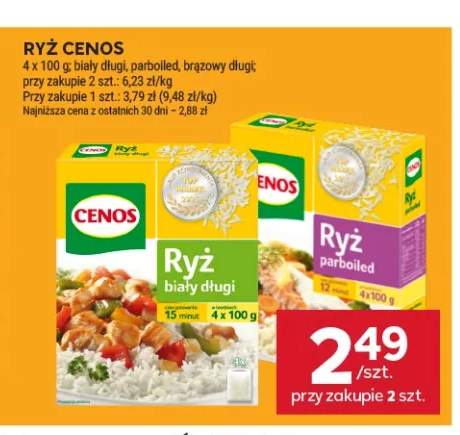 Ryż biały długi Cenos +2 warianty
