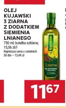 Olej Kujawski 3 ziarna z dodatkiem siemienia lnianego