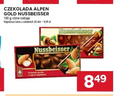 Czekolada Alpen Gold Nussbeisser
