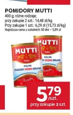 Pomidory Polpa Mutti +1 wariant