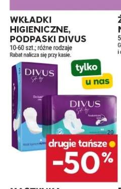 Wkładki higieniczne Divus 10-60 szt +1 wariant