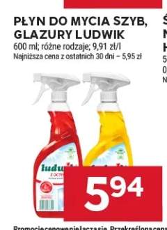 Płyn do mycia szyb Ludwik +1 wariant