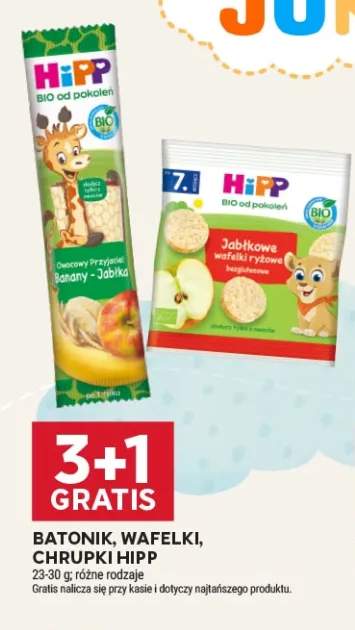 Wafelki ryżowe HiPP BIO +1 wariant