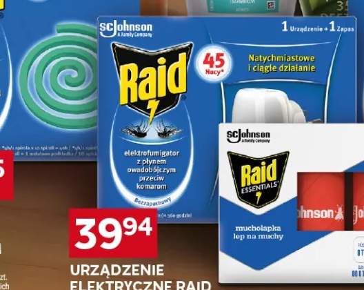 Urządzenie elektryczne Raid