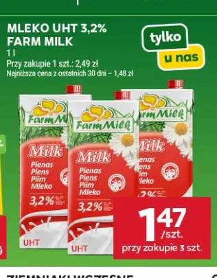 Mleko UHT 3,2% Farm Milk