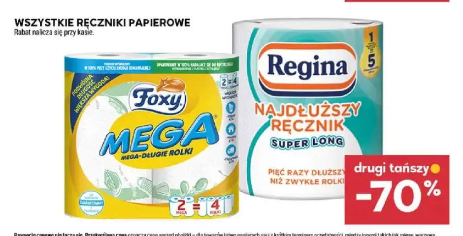 Ręcznik papierowy Regina Najdłuższy Ręcznik Super Long +1 wariant