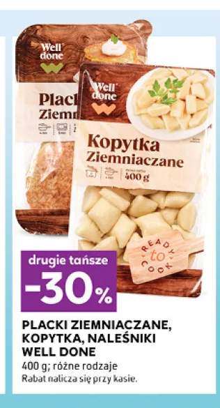 Placki ziemniaczane Well Done +1 wariant