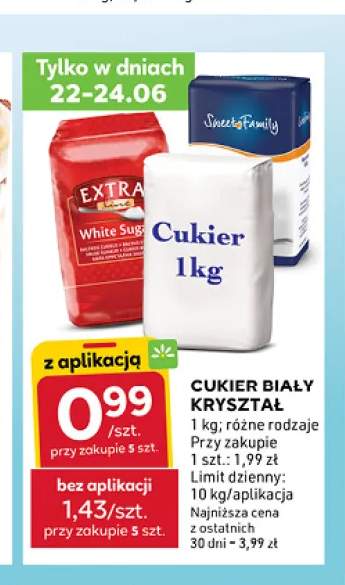 Cukier biały kryształ Sweet Family