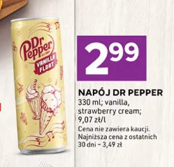 Napój Dr Pepper vanilla +1 wariant