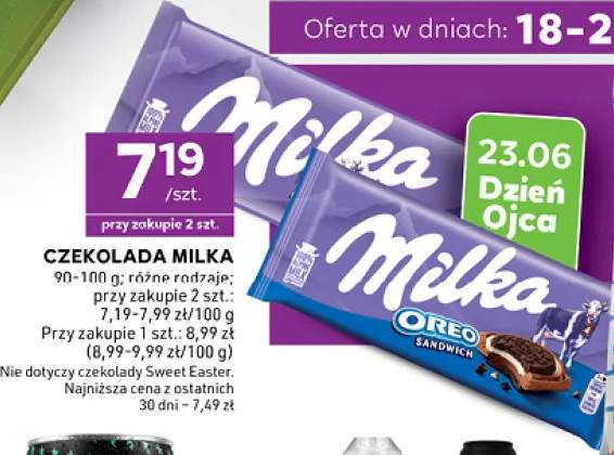 Czekolada Milka