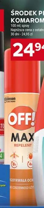 Środek przeciw komarom Off! Max! spray