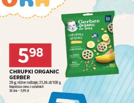 Chrupki Organic Gerber
