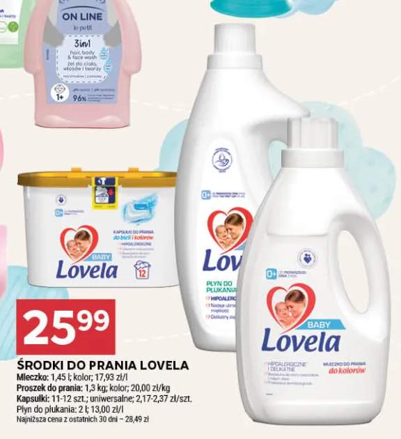 Proszek do prania Lovela Baby +3 warianty