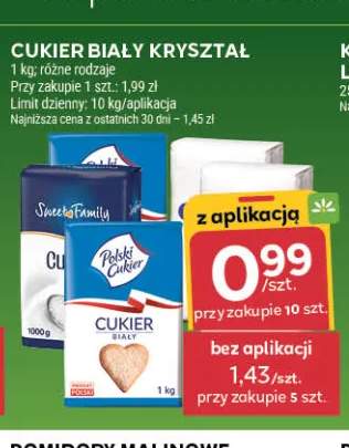 Cukier biały kryształ Sweet Family +1 wariant